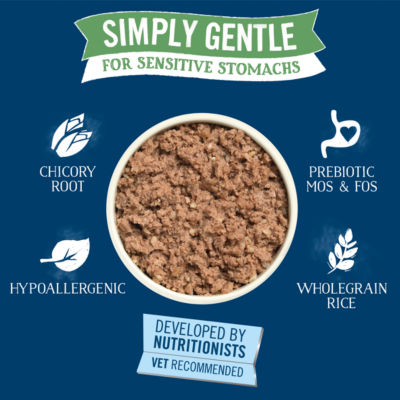 Butcher's Simply Gentle wholegrain dog food 12x390g, UK version