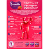 Bassetts multivitamin gummies strawberry flavour 60 gummies, imported from the UK