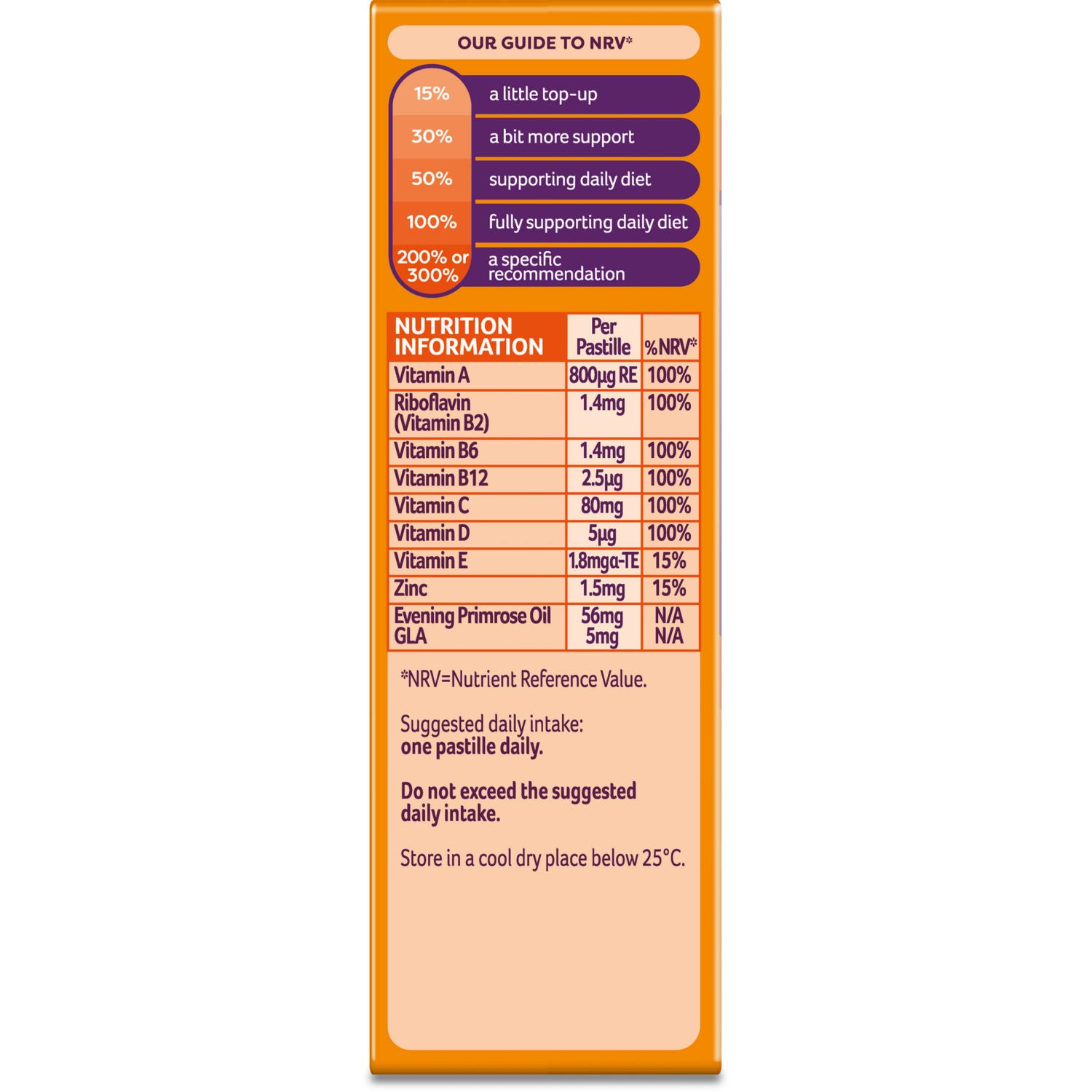 Bassetts multivitamin gummies orange passion fruit 30 units - British product