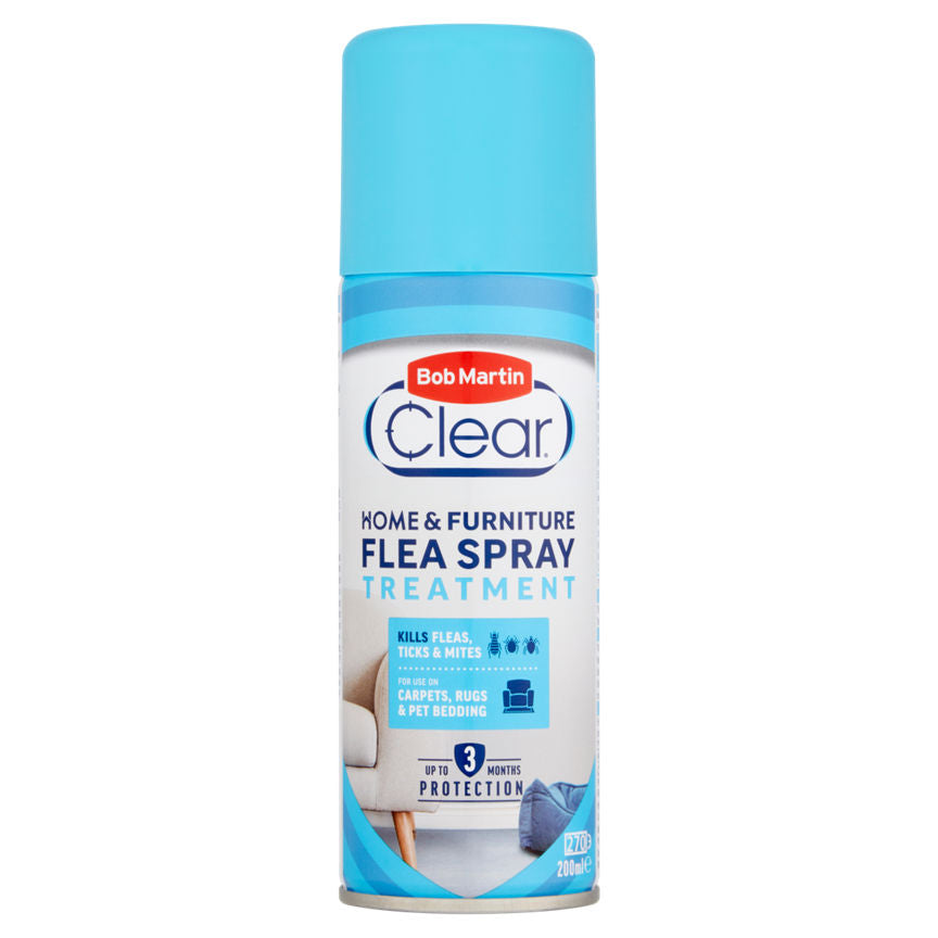 Bob Martin Clear Home & Furniture Flea & Tick Spray Treatment GOODS ASDA   