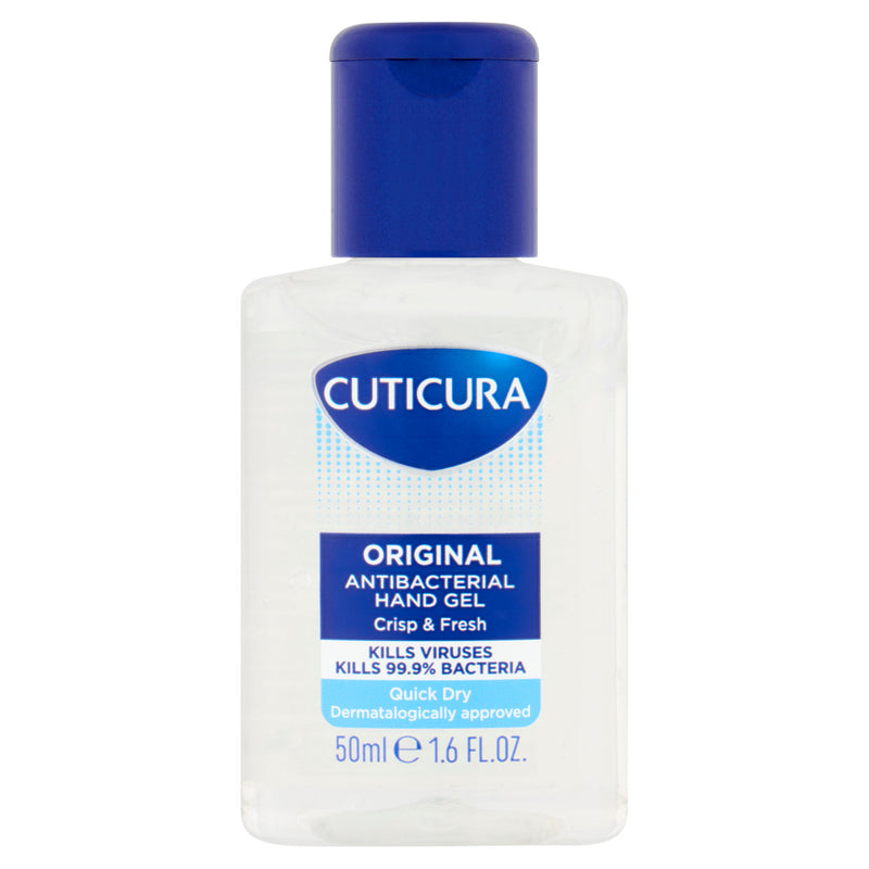 Cuticura original antibacterial hand gel 50ml (British brand)