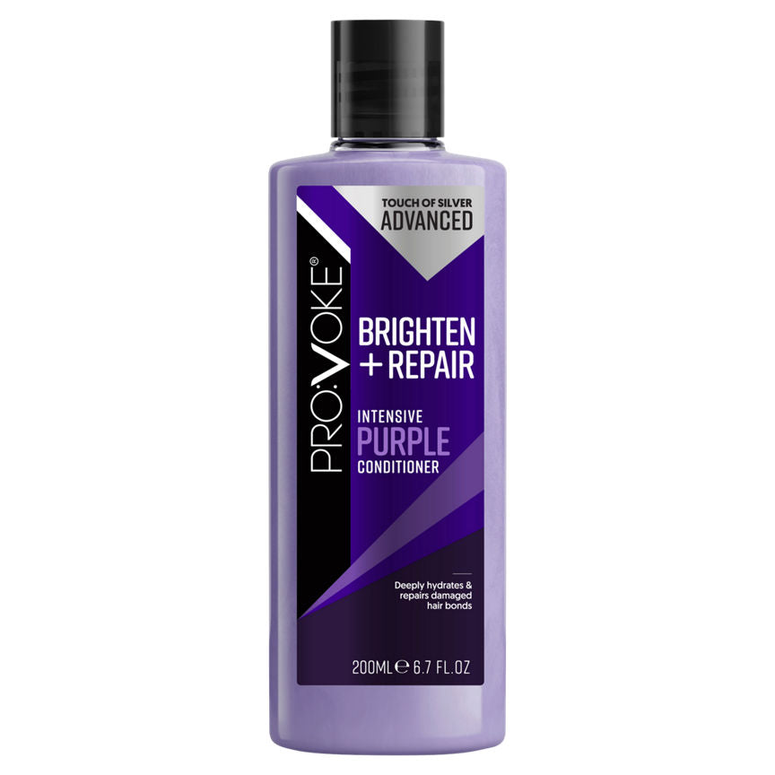 PRO:VOKE Touch of Silver Advanced Brighten + Repair Intensive Purple Conditioner GOODS ASDA   