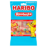 Haribo Mega-Roulette geléfruktgodteri multipakning 6x25g, britisk versjon