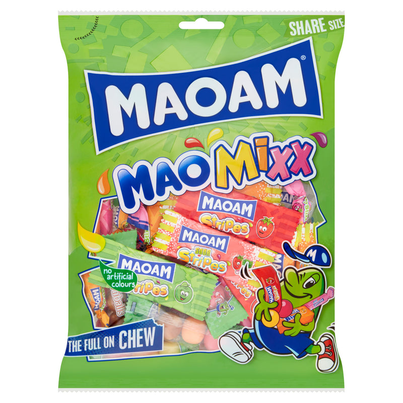 Maoam MaoMixx chewy sweets bag 350g, imported from the UK