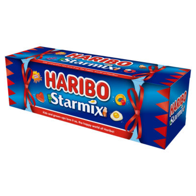 Haribo Starmix fruit and cola jelly sweets gift tube 120g, UK version