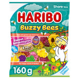 Haribo Buzzy Bees fruit jelly foam sweets 160g, UK version
