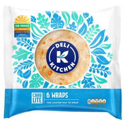 Deli Kitchen Carb Lite Wraps 300g, UK version