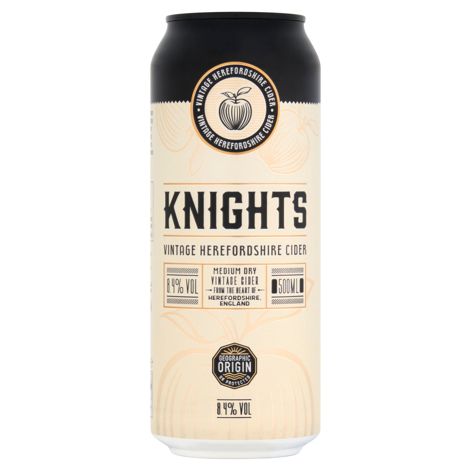 Knights vintage Herefordshire cider 500ml - British product