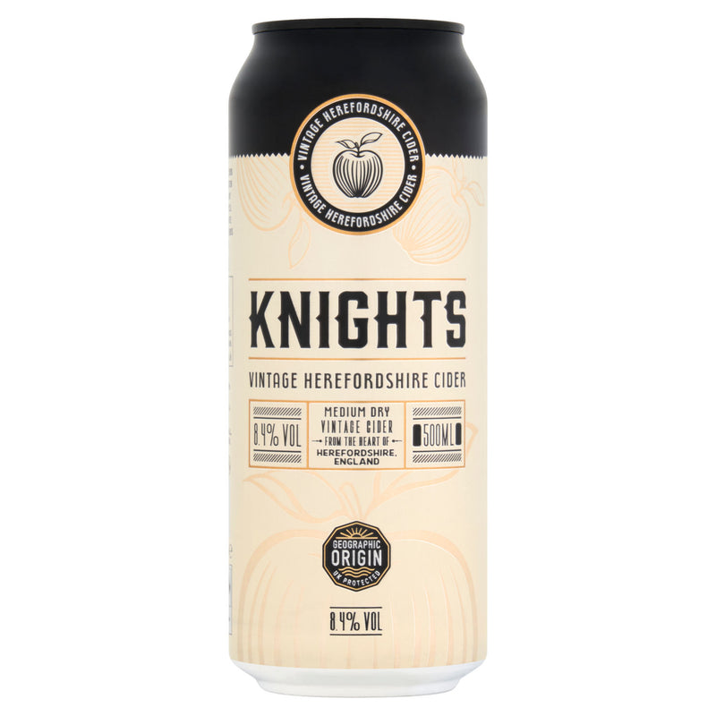 Knights vintage Herefordshire cider 500ml - British product