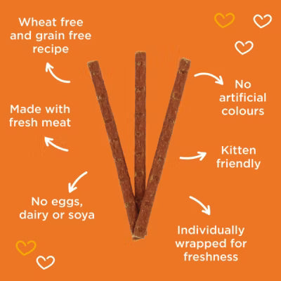 Webbox Tasty Sticks Chicken Liver 30g (British brand)