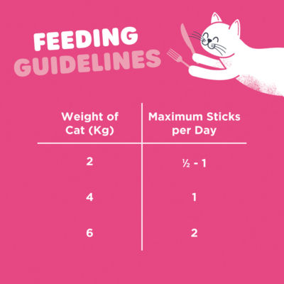 Webbox Tasty Sticks Salmon Trout cat treat 30g (British brand)