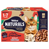Webbox Naturals cat food gravy variety pack 8x100g (British brand)