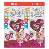Webbox Tasty Sticks with Salami cat treats 30g, UK version