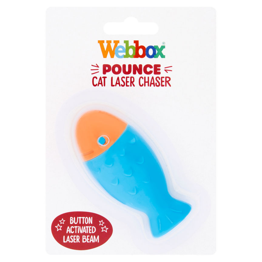 Webbox Pounce Cat Laser Chaser GOODS ASDA   