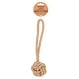 Webbox Eco Knotted Rope hardwearing hemp dog toy, UK version