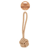 Webbox Eco Knotted Rope hardwearing hemp dog toy, UK version