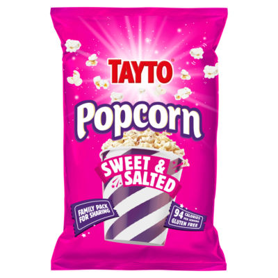 Tayto popcorn sweet and salted 100g - British product