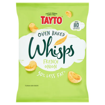 Tayto oven baked corn snacks French Onion 85g - British product