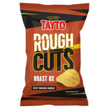 Tayto ridged potato crisps roast ox flavour 135g (British brand)