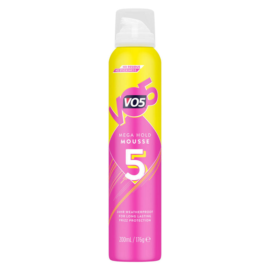 VO5 Mega Hold Styling Mousse