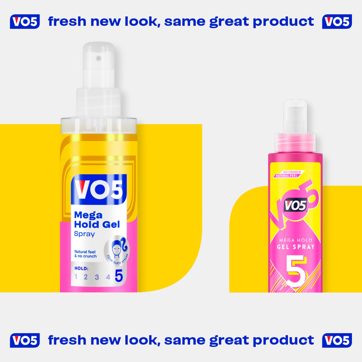 VO5 Mega Hold gel spray 192g (British brand)