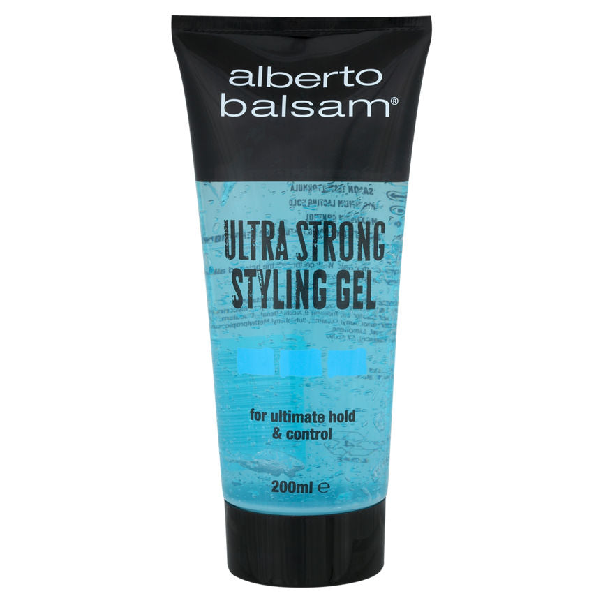 Alberto Balsam Ultra Strong Styling Gel GOODS ASDA   