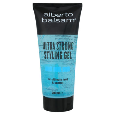 Alberto Balsam ultra strong hair gel 200ml, UK version