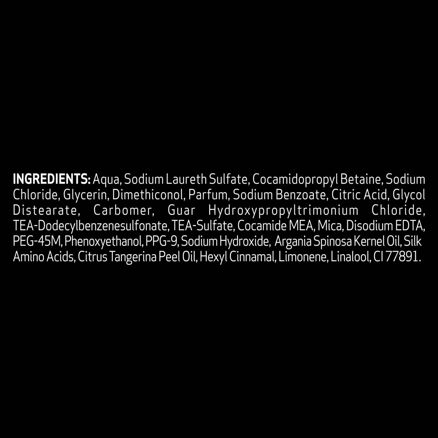 TRESemme shampoo Silky & Smooth 500ml, imported from the UK