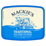 Mackie's traditional real dairy ice cream 2L tub, imported from the UK