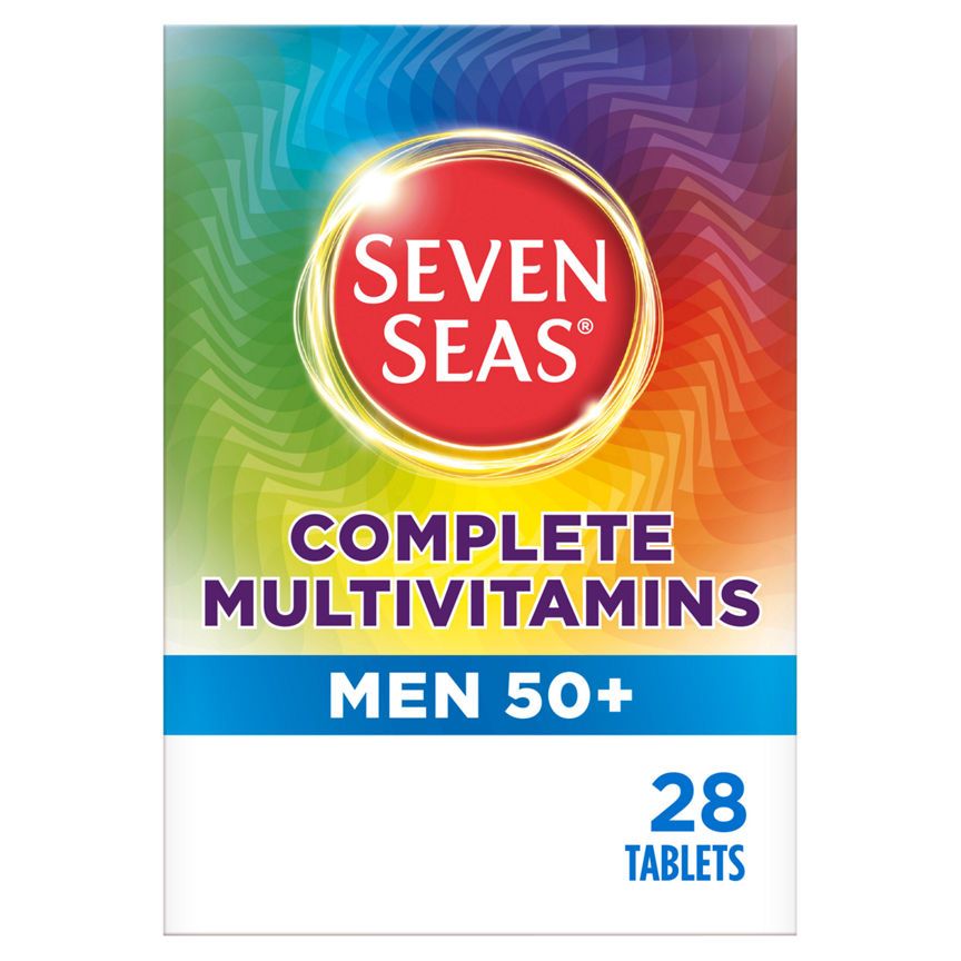 Seven Seas Complete Multivitamins Men 50+ 28 Tablets GOODS ASDA   