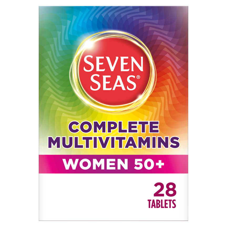 Seven Seas Complete Multivitamins Women 50+ 28 Tablets GOODS ASDA   