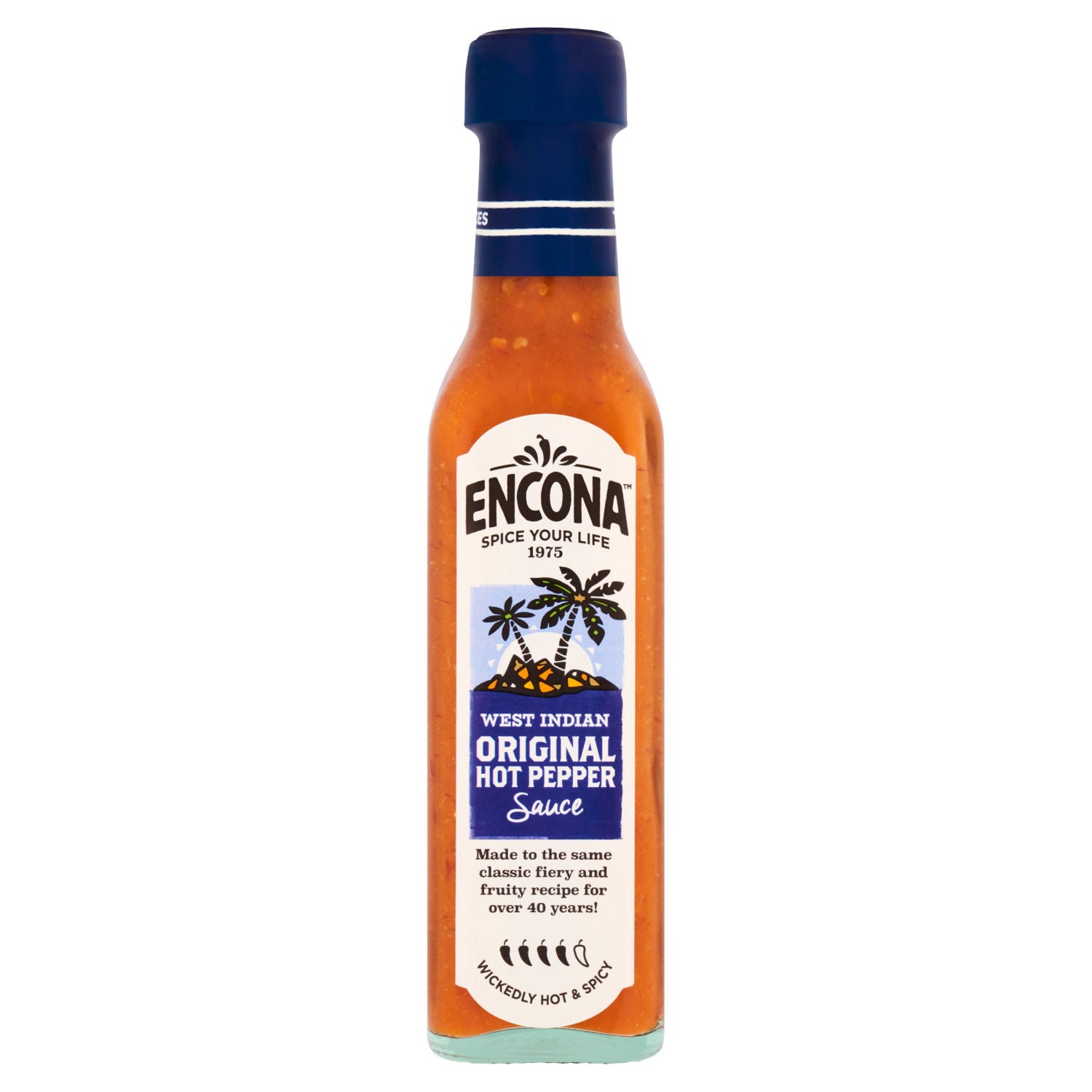 Encona West Indian Hot Pepper Sauce 175g - British product