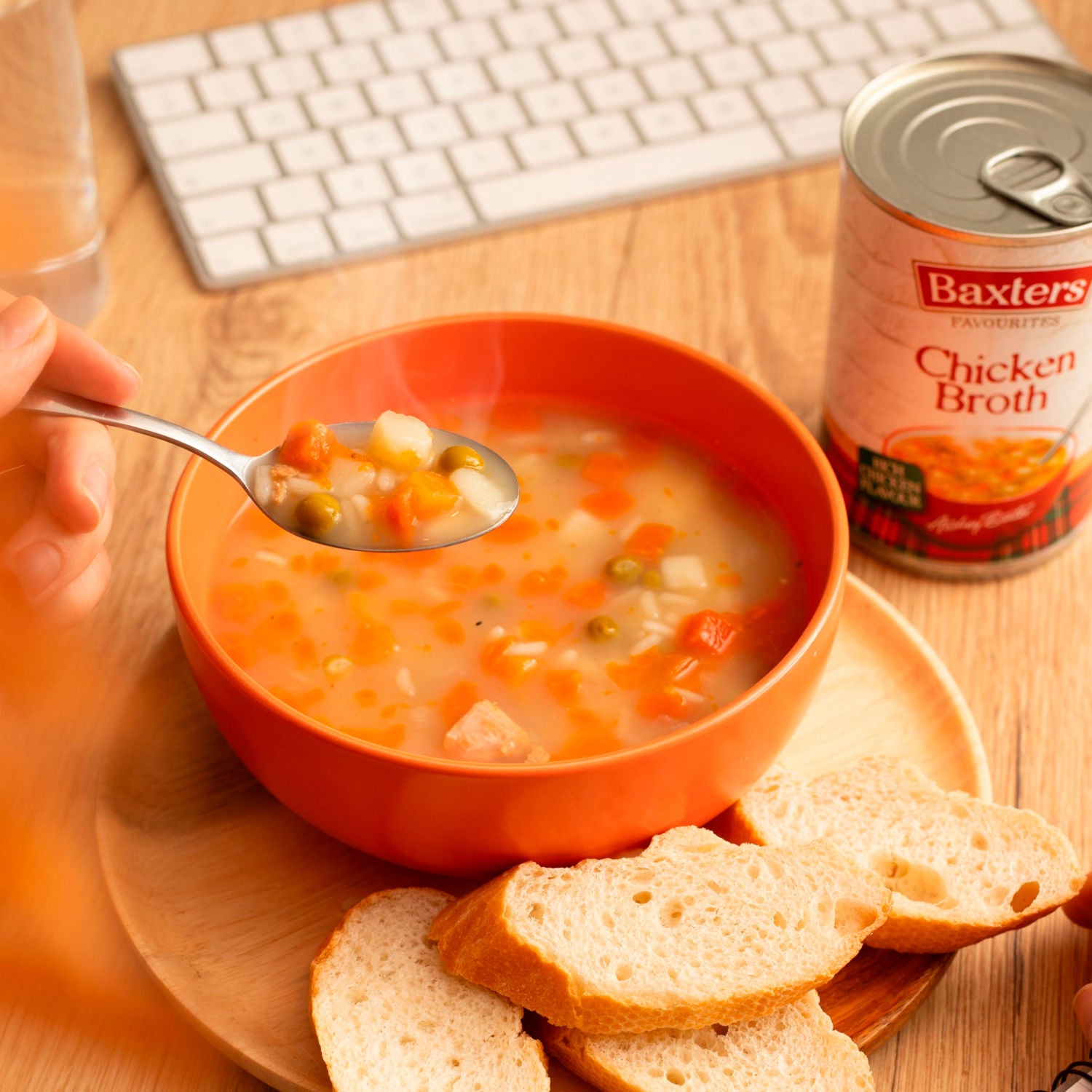Baxters chicken broth 400g - British product