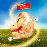Lindt milk chocolate egg with Gold Bunny 195g, UK version