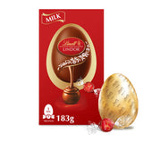 Lindt Lindor Easter egg milk chocolate with truffles 183g - British product