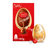 Lindt Lindor Easter egg milk chocolate with truffles 183g - British product