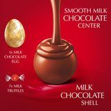 Lindt Lindor Easter egg milk chocolate with truffles 183g - British product