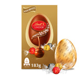 Lindt Lindor Milk Chocolate Egg with assorted truffles 183g, imported from the UK