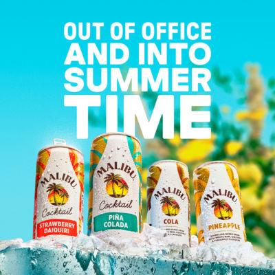 Malibu Coconut Rum & Pineapple Pre-Mixed Can