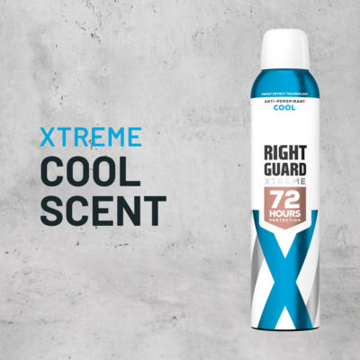 ASDA Right Guard Xtreme Women Cool Antiperspirant Deodorant Spray 150ml- Buy online at McGrocer