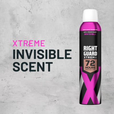 ASDA Right Guard Xtreme Women Invisible Antiperspirant Deodorant Spray 150ml- Buy online at McGrocer