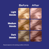 Kit de teinture capillaire permanente Schwarzkopf Cool Rose - Produit britannique
