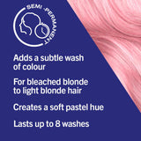 Schwarzkopf Live Pink Hair Dye Rose Gold 50ml (British brand)