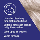 Schwarzkopf Post-Bleach Toner Soft Blonde T2, imported from the UK