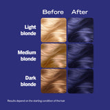 Schwarzkopf LIVE Intense Colour Blue Berry hair dye (British brand)