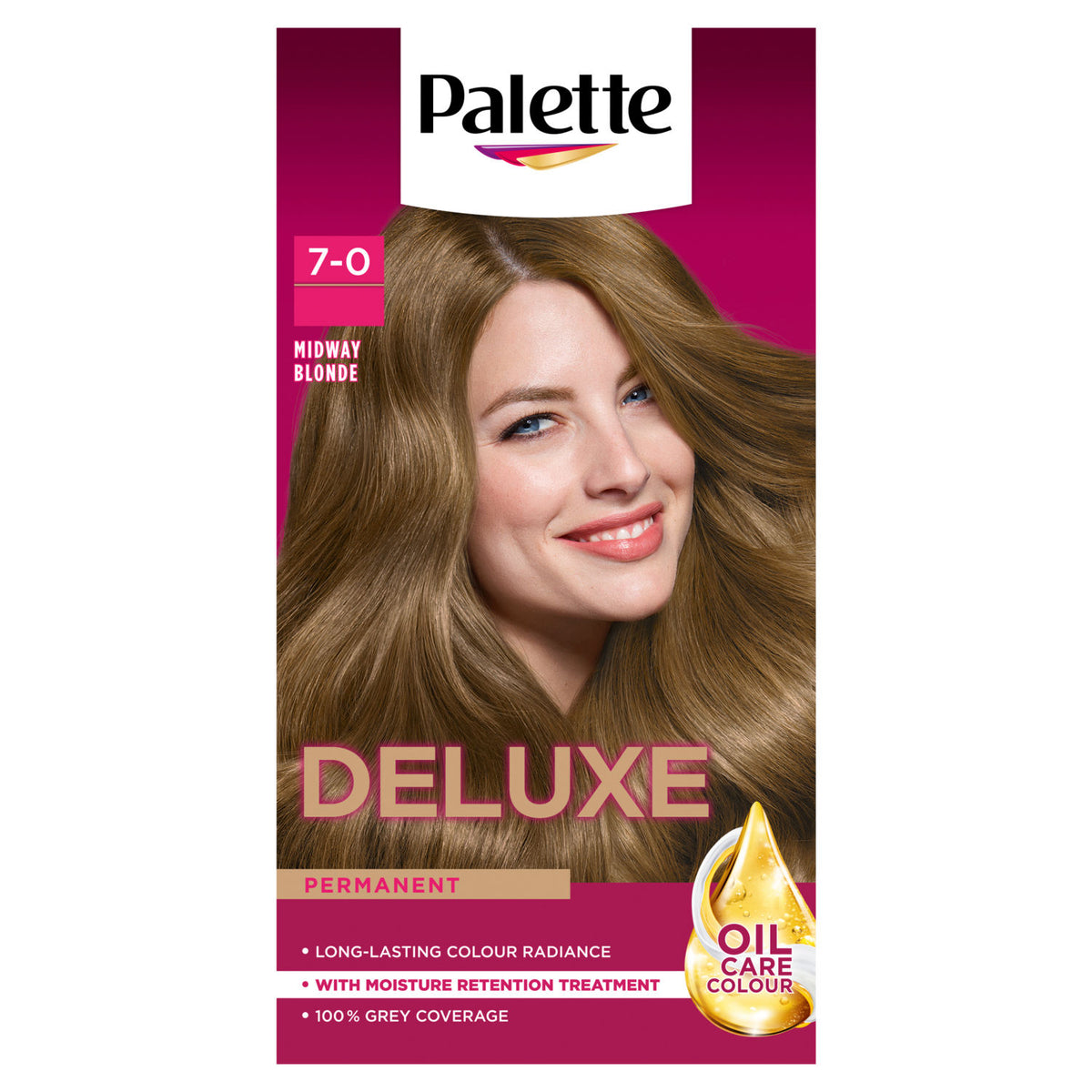 Palette 7-0 Midway Blonde hair dye, UK version