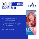 Schwarzkopf Live semi-permanent hair dye Dusty Rose 025 (British brand)