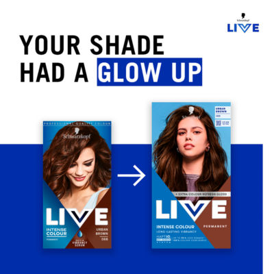 Schwarzkopf LIVE Intense Colour Urban Brown 088 hair dye, UK version