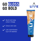 Schwarzkopf LIVE Go Gloss Strawberry Soda 150ml (British brand)