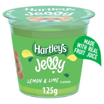 Hartley's lemon and lime jelly 125g, UK version